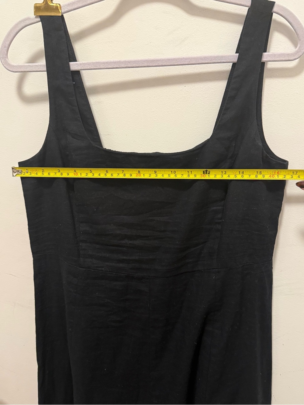 GAP Black Square-Neck Midi Dress - Picture 5 of 5